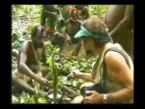 Isolated tribe man meets modern tribe man for the first time - Original Footage full