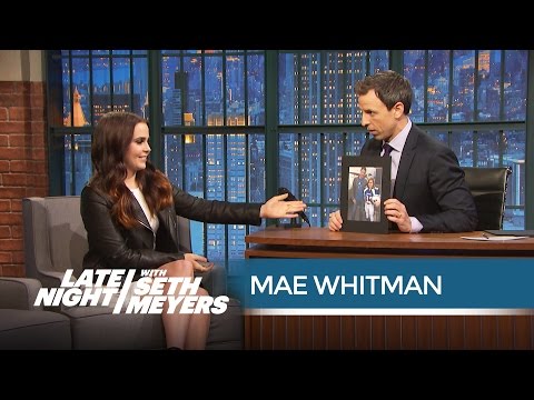 Mae Whitman Has Made Out with Three Friday Night Lights Cast Members - Late Night with Seth Meyers