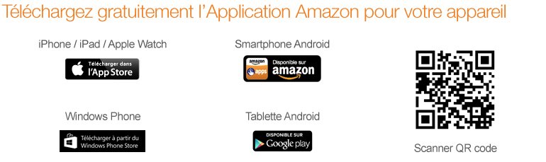 Téléchargez gratuitement l'Application Amazon