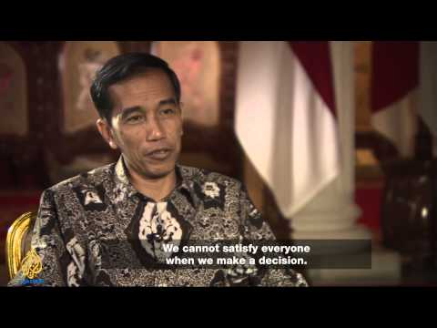 Joko Widodo: 'A strong message to drug smugglers'