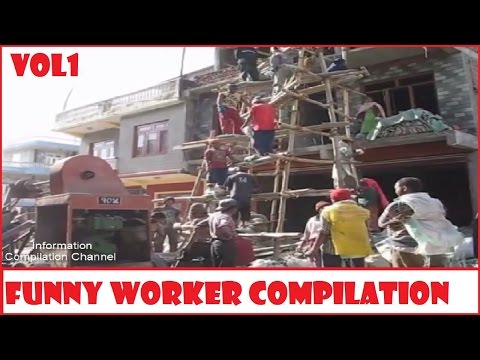 Funny construction workers fail compilation 2015 | Funny fail video vol1