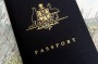 smhcreative first use SMH. 23/06/2008. australian passport on a world map. travel italy holiday . pic ross duncan