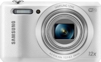 Samsung WB35F smart camera, 16 Megapixel, Zoom ottico 12x, display 2.7 pollici, Bianco