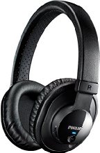 Philips SHB7150FB/00 Cuffia Wireless, PAD, NCF, MIC, BTH, Nero