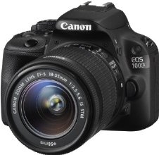 Canon EOS 100D Digital SLR Camera - (EF-S 18-55mm f/3.5-5.6 IS STM Lens,18MP, CMOS Sensor) 3 inch LCD