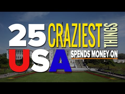 25 Craziest Things The U.S. Government Spends Money On