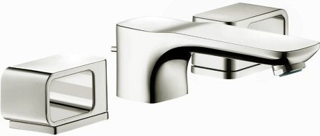 Hansgrohe 11041831 Axor Urquiola Widespread Faucet, Polished Nickel