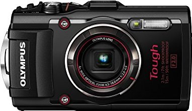 Olympus TG-4 16 MP Waterproof Digital Camera with 3-Inch LCD (Black)