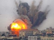 Israeli Bombers Hit Christian Areas