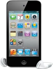 Apple iPod touch 4G MP3-Player (Facetime, HD Video, Retina Display) 8 GB, schwarz