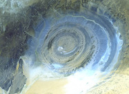 NASA Photo of Sahara:  Richat Structure, Mauritania