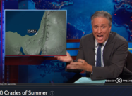 “Evacuate Where? Have you Seen [how teeny] Gaza is?” –  Jon Stewart