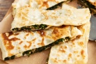 Lamb, silverbeet and feta gozleme