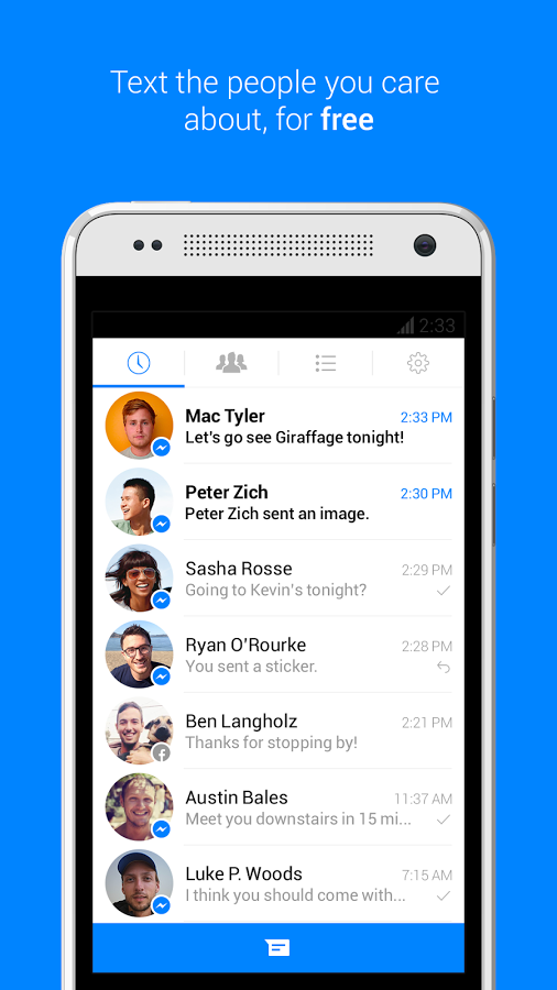    Messenger- screenshot  