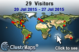 Locations of visitors to this page