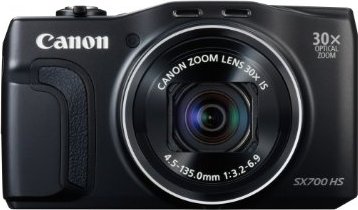 Canon PowerShot SX700 HS Fotocamera Compatta Digitale 16 Megapixel, Nero