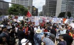 Detroit protest on July 18. Photo by David Coates  for the The Detroit News.