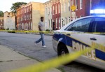 Baltimore houses and crime scene