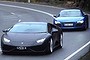 Audi R8 LMX v Lamborghini Huracan LP610-4 comparison video (Thumbnail)