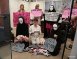 CODE PINK sit-in at Senator Warren's office 6