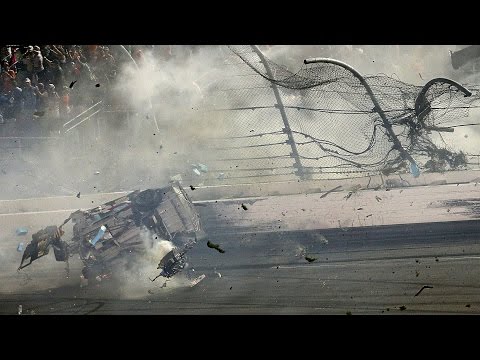 NASCAR 2015 Coke Zero 400 @ Daytona Full Last Lap - Austin Dillon Crash