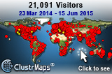 Locations of visitors to this page