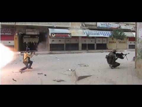 Heavy Clashes And Urban Fighting Between Syrian Rebels And The Syrian Army In Idlib | Syria War 2015