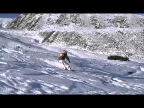 Snowboarding Trick And Jumps, Freestyle Skiing. Extreme Sports In Kyrgyzstan.