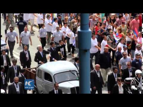 Uruguay's new president inaugurated