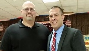 Steve Smith with congressional candidate Matthew Dietz