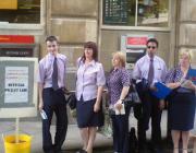 Coventry post office picket line