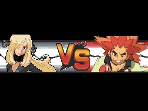 Pokemon: Cynthia VS Alder