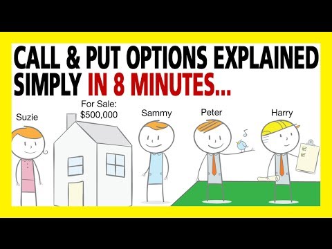 Call Options & Put Options Explained Simply In 8 Minutes (How To Trade Options For Beginners)