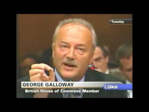 George Galloway BLISTERING ATTACK on the U.S. SENATE