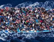 Refugees at sea, April 2015