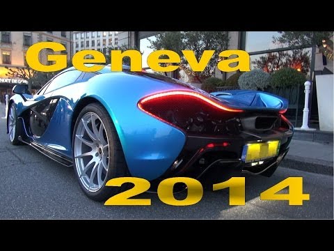 Geneva Supercar Spotting 2014