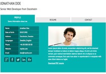 Latest HTML/CSS template