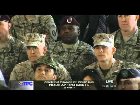 General Mattis Full Remarks at CENTCOM Change of Command Ceremony