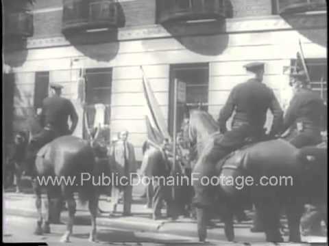 Hungary Protests Imre Nagy and Hungary's Freedom Fighters Newsreel PublicDomainFootage.com