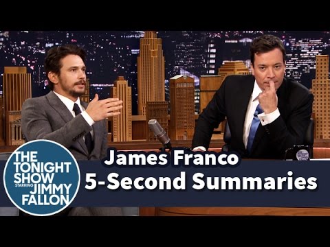 5-Second Summaries with James Franco – Part 1