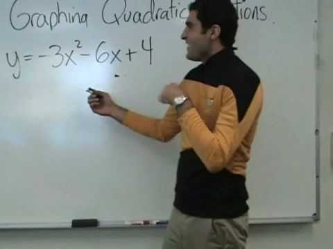 Algebra - Quadratic Functions (Parabolas)