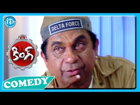 Brahmanandam Back To Back Funny Scenes - King Movie