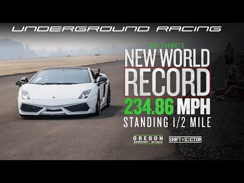 Underground Racing WINS Shift Sector - Oregon  **NEW 1/2 Mile World Record**