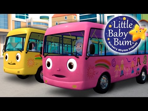 Wheels On The Bus | Part 8 | Nursery Rhymes | HD Version by LittleBabyBum