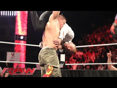 Team Cena vs. Team Authority Survivor Series contract signing: Raw, November 17, 2014