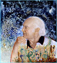 painting of Albert Hofmann by Robert Venosa