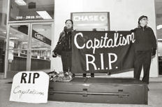 Dancing in Protest on the Grave of Capitalism