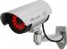 UniquExceptional UDC4silver Fake Security Camera with 30 Illuminating LEDs (Silver)