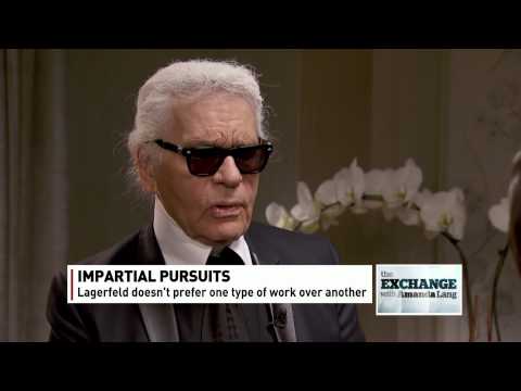 Karl Lagerfeld on The Exchange with Amanda Lang