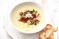 Potato and crispy bacon soup